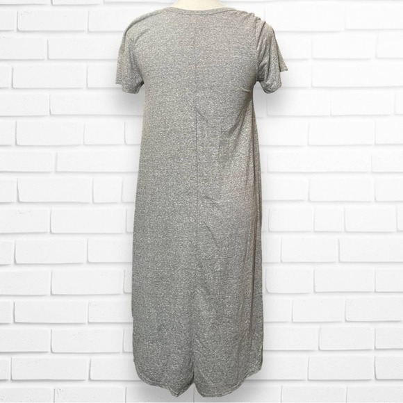 LulaRoe XXS Grey Carly Swing Dress NWT - Picture 2 of 5